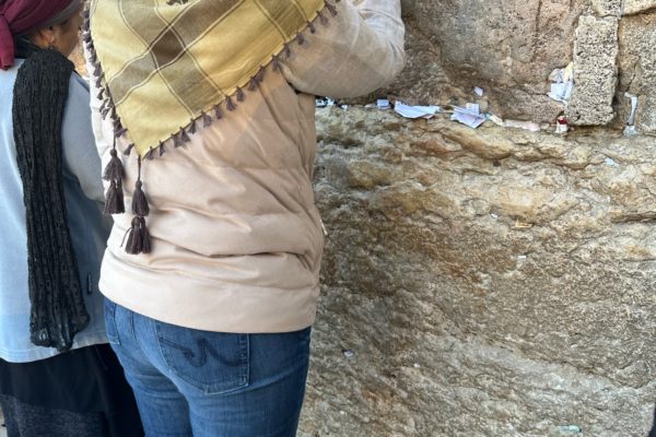 Praying at the Western Wall